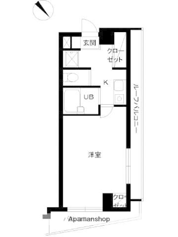 スカイコート目白台 8階階 間取り