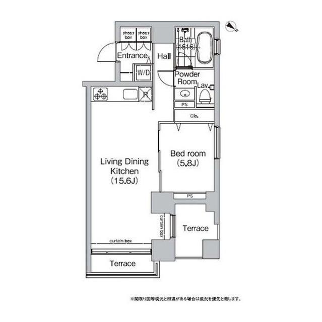 コンフォリア南青山 3階階 間取り