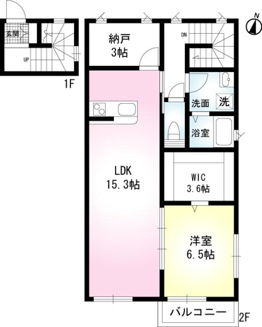 ＳＤコート(1SLDK)の間取り写真