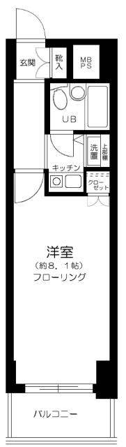 藤和シティコープ大森 11階階 間取り