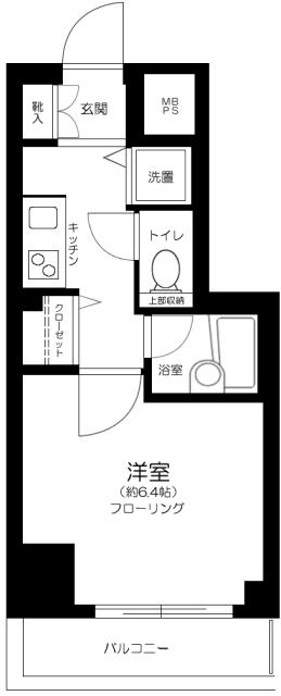 セジョリ浅草ベルグレード 1階階 間取り