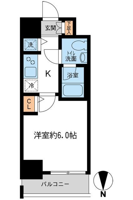 KDXレジデンス大島 5階階 間取り