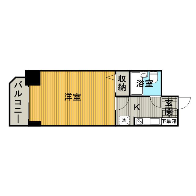 アーバンヒルズ吾妻橋 5階階 間取り