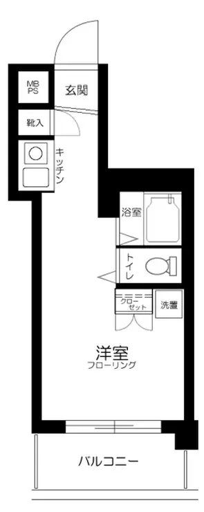 エスカイア浜田山 4階階 間取り