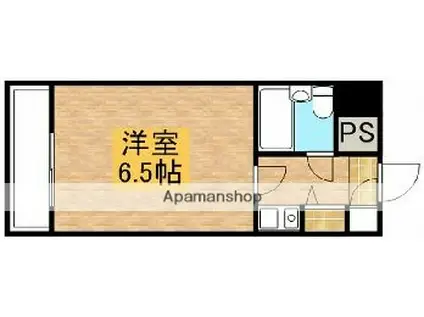 ライオンズマンション三鷹さくら通(1K/9階)の間取り写真