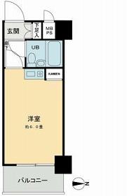 ビブレ西池 4階階 間取り