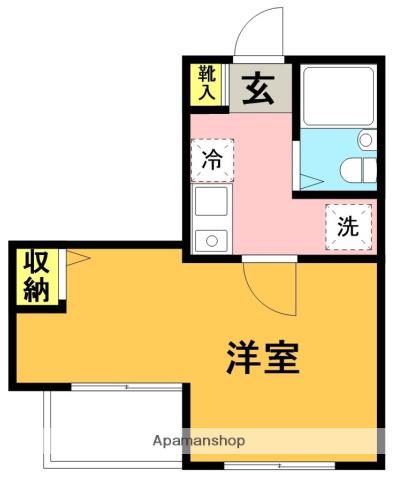 プレール明大前 3階階 間取り