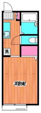 クレスト久我山(1K/1階)の間取り写真