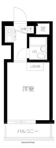 第2ジョージパークハイツ 3階階 間取り