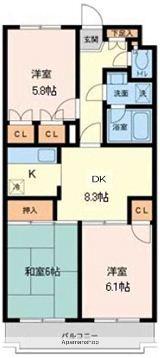 プライムアーバン武蔵小金井 3階階 間取り