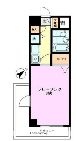 日神パレステージ吉祥寺 3階階 間取り