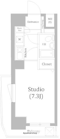 日神パレステージ吉祥寺 7階階 間取り