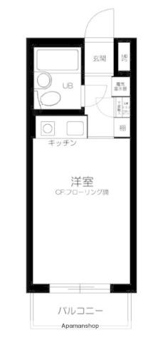 センチュリー西久保 3階階 間取り
