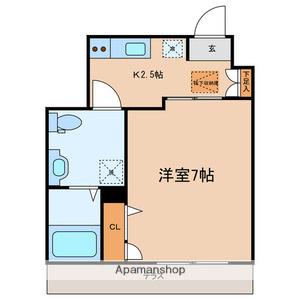 スカラ荻窪 1階階 間取り