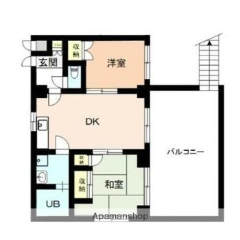 DR-HOMES荻窪(2DK/2階)の間取り写真