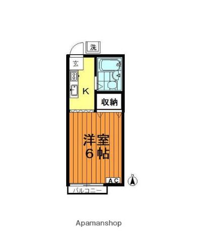 ドルフP&B 2階階 間取り