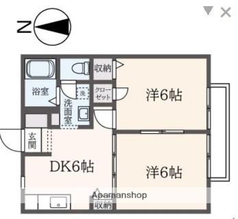 リンデンハイム 2階階 間取り