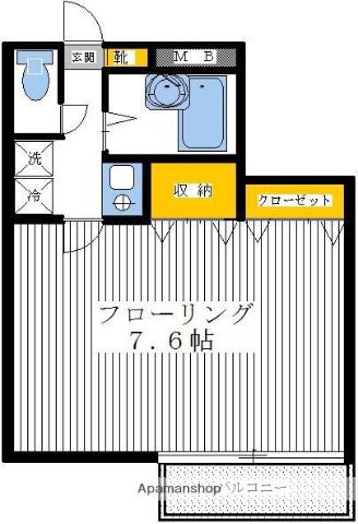 ル・プランタン 1階階 間取り