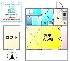 グリーン・ビレッジ 1階階 間取り
