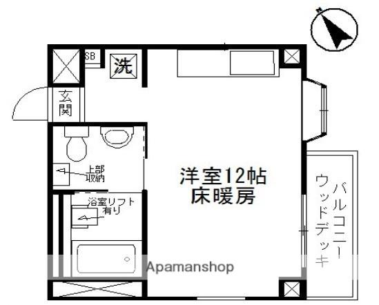 アドホックヴィラ杉並永福 1階階 間取り