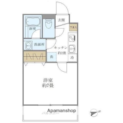 as Cabins 3階階 間取り
