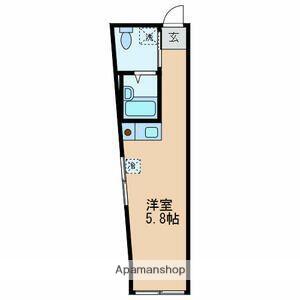 ESビル(ワンルーム/4階)の間取り写真