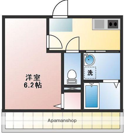 セルベコート吉祥寺(1K/1階)の間取り写真