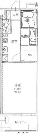 アンソレイユ吉祥寺 4階階 間取り