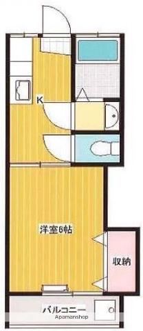 ハイツ栄連 1階階 間取り