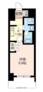 エスティメゾン武蔵小金井 11階階 間取り