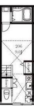 コンフォートテラス久我山(1K/2階)の間取り写真