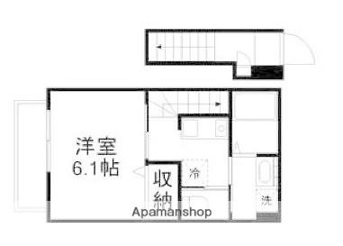 RIZ MAISON(1K/2階)の間取り写真