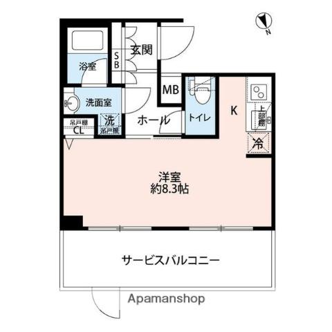 プレール・ドゥーク高井戸 5階階 間取り