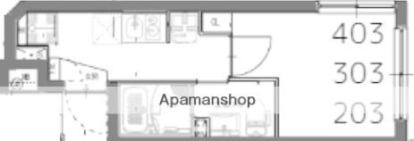 ALATO西荻窪(1K/2階)の間取り写真