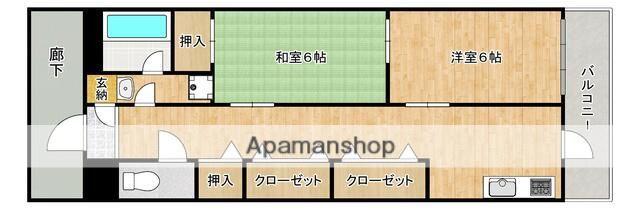 柳沢ガーデンハイツ 2階階 間取り