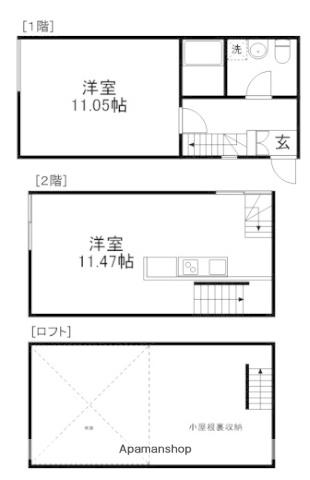 ＧＲＥＥＮ　ＴＥＲＲＡＣＥⅡ(1LDK)の間取り写真