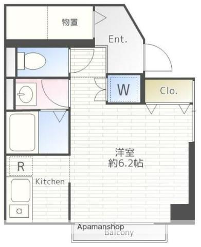 ルミエール中野 1階階 間取り