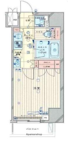 ルーブル板橋区役所前 5階階 間取り