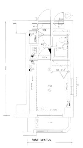 レクセル武蔵関(1K/2階)の間取り写真
