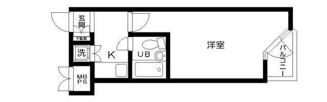 日神パレス永福町 3階階 間取り