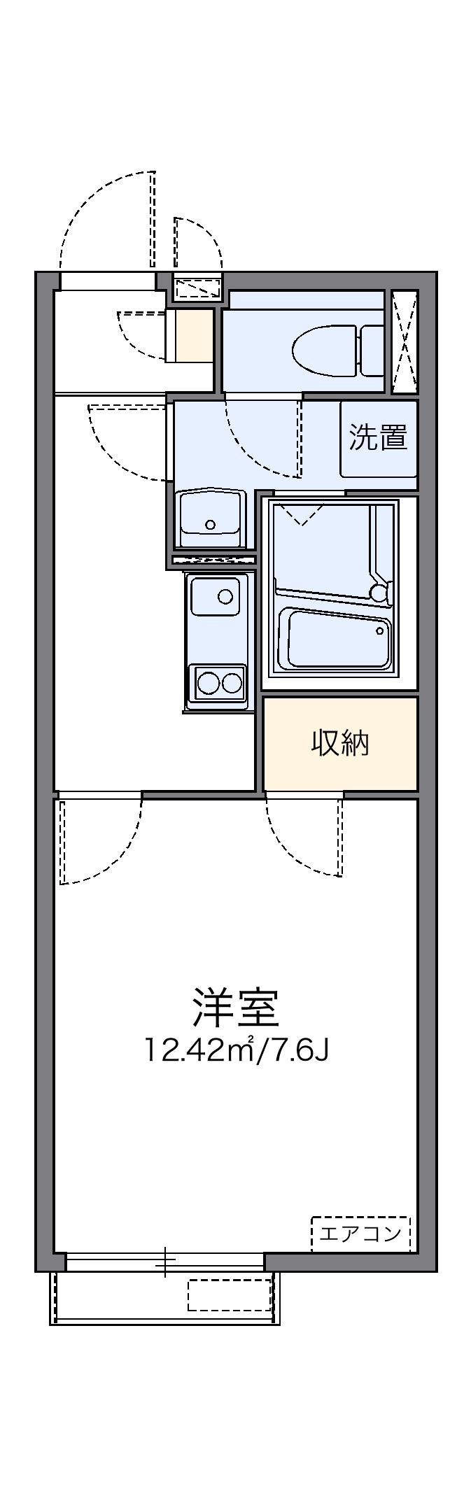 レオネクストニシダイ 3階階 間取り