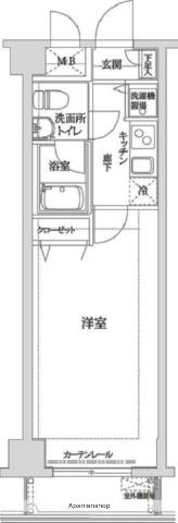 THE GRANDE REGALO(1K/7階)の間取り写真