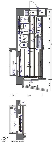 メインステージ板橋本町 11階階 間取り