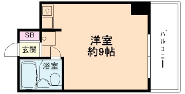 ライオンズマンション西新宿第7 9階階 間取り