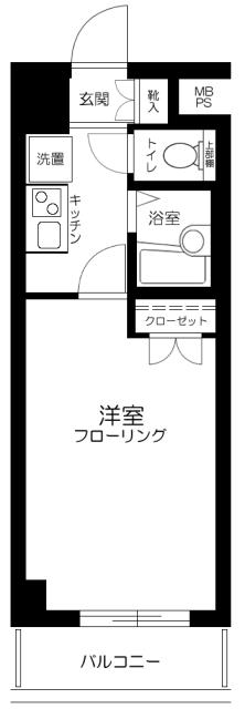 クレアシオン南大塚 3階階 間取り