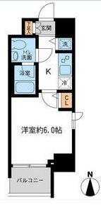 KDXレジデンス大島 6階階 間取り