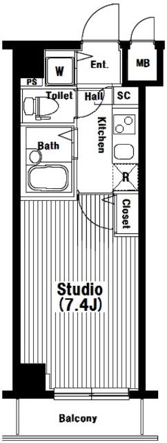 グランド・ガーラ三田 2階階 間取り