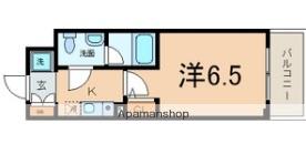 コンフォート両国(1K/8階)の間取り写真