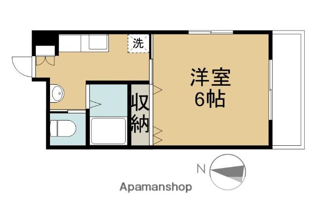 サンステージ大木(1K/2階)の間取り写真