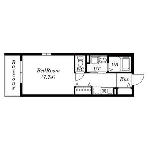 リトルフィールド蔵前(1K/5階)の間取り写真